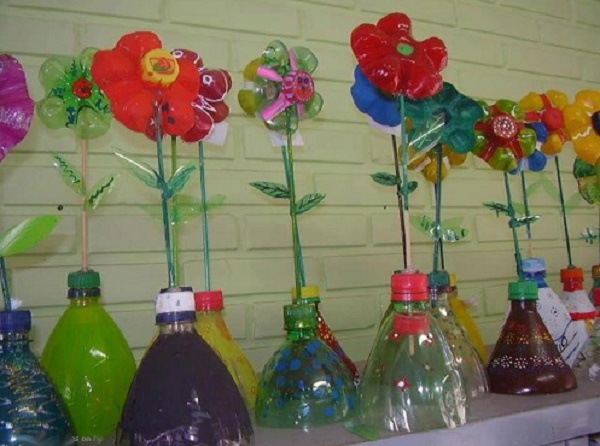 Сувениры из пластиковых бутылок своими руками