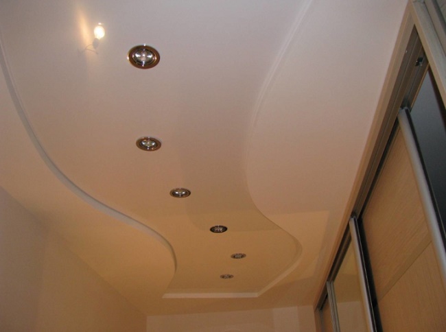 Гипсокартонные потолки дизайн 
