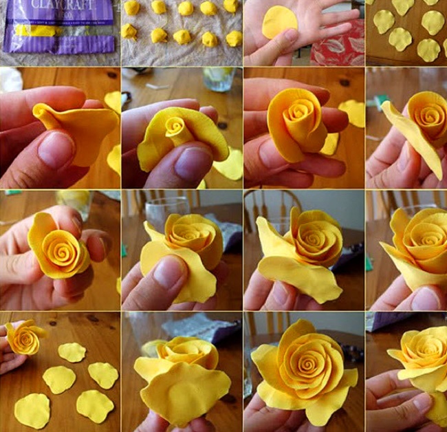 Цветы из полимерной глины: примеры и советы по изготовлению - Dominafiesta