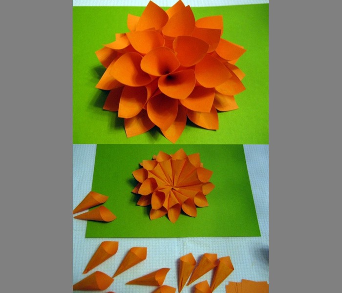 Как делать бумажные цветы